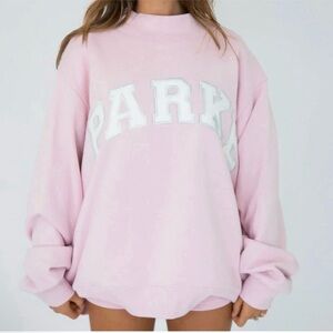SOLD DO NOT BUY!!
Parke RARE pink Sprinkle Mockneck Sweatshirt - SOLD OUT! S/M